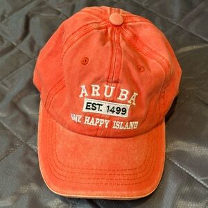 Orange Aruba Hat (NWOT)